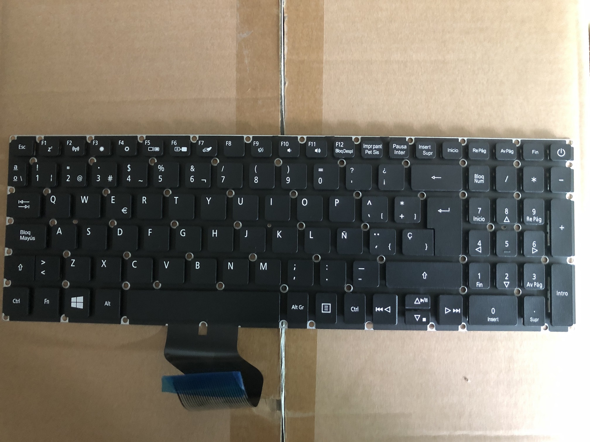 Acer A315 21 A315 41 A315 31 A315 51 A315 53 A515 51g E5 722 Spanish Sp Keyboard Teclado 8318